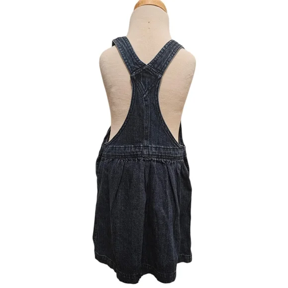 EUC | Chaps | Girl | Overalls Denim Blue Jean Dress Adjustable Straps | Size: 6 - Picture 5 of 16